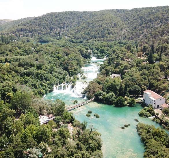 Abireise Kroatien Ausflug Krka Nationalpark Animus Travel