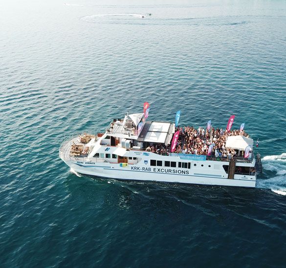 Abireise Novalja Partyboot - Animus Travel